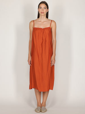 Abito midi con spalline