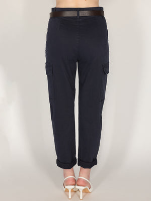 Pantalone cargo Blu