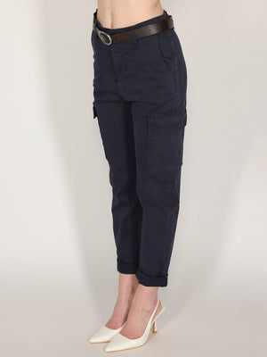 Pantalone cargo Blu