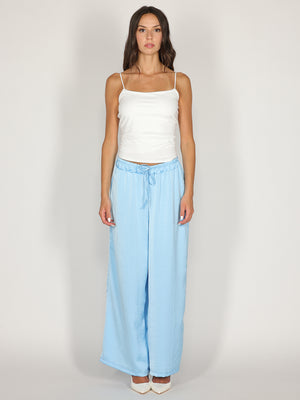 Pantalone in raso