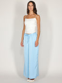 Pantalone in raso