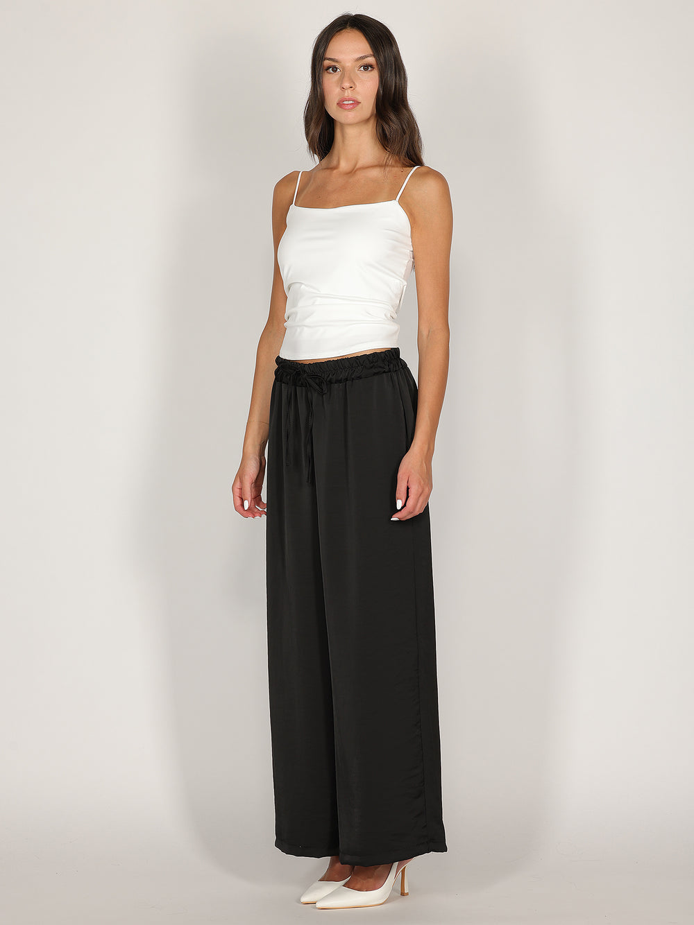 Pantalone in raso