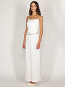 Pantalone in raso