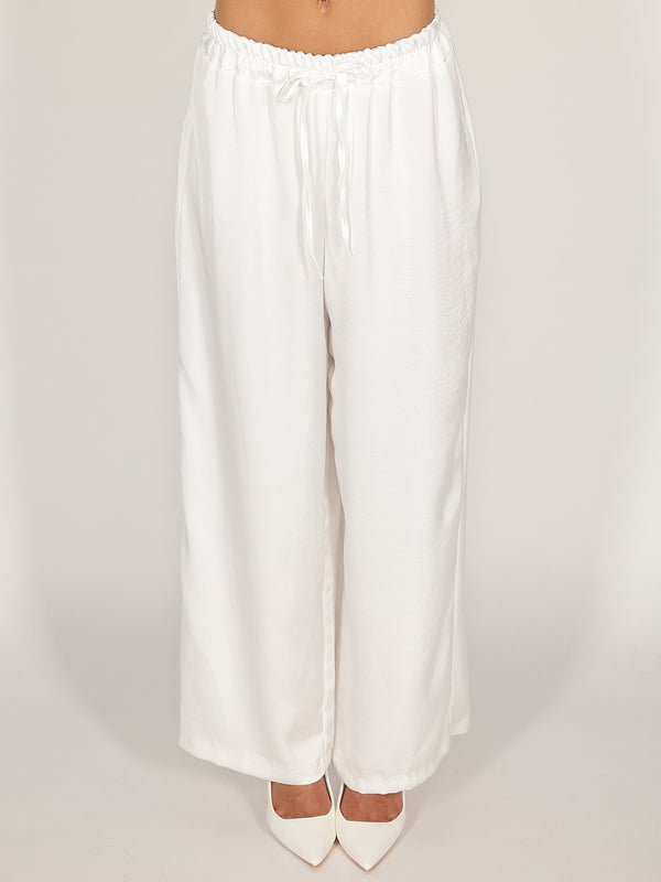 Pantalone in raso