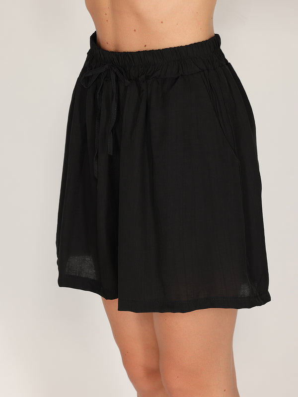Completo in viscosa top e short