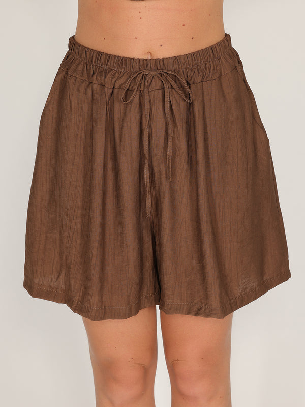Completo in viscosa top e short