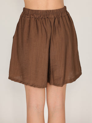 Completo in viscosa top e short