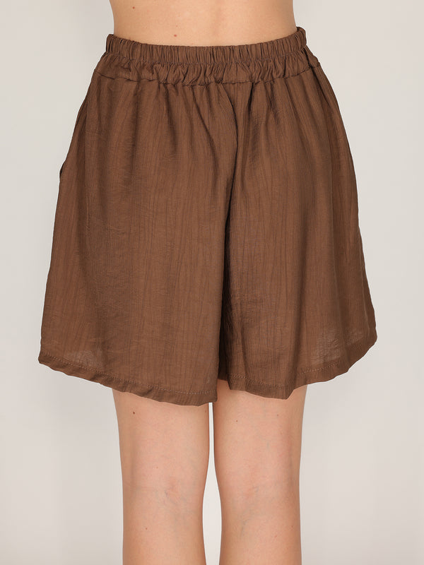 Completo in viscosa top e short