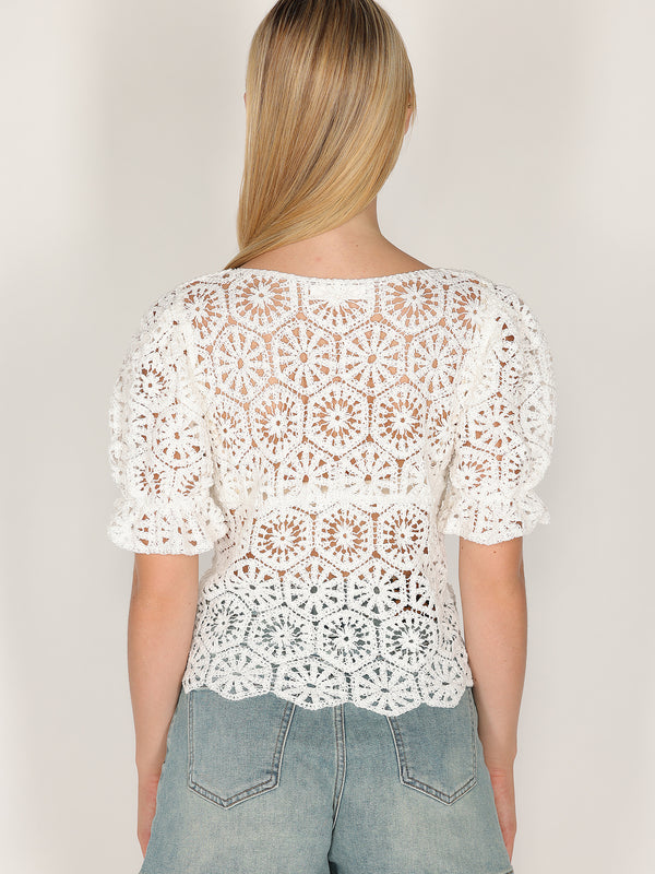 Maglia crochet