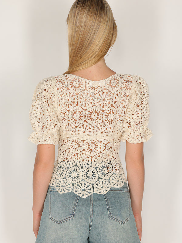 Maglia crochet