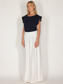 Pantalone palazzo con elastico