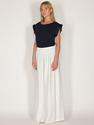 Pantalone palazzo con elastico