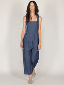 Salopette in chambray