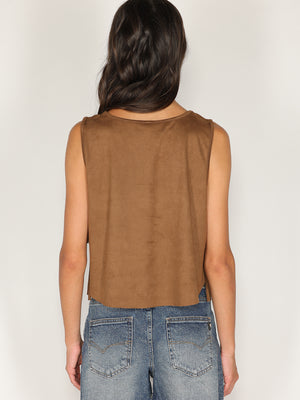 Gilet doppie frange