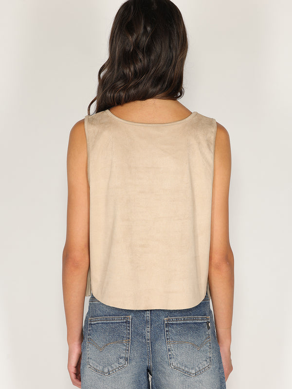 Gilet doppie frange