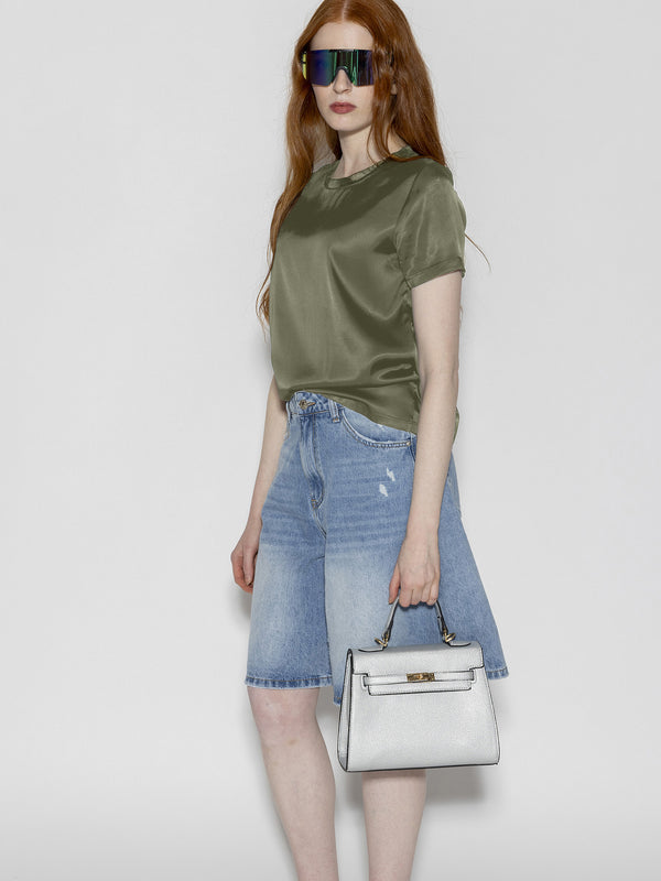 T-shirt raso Verde