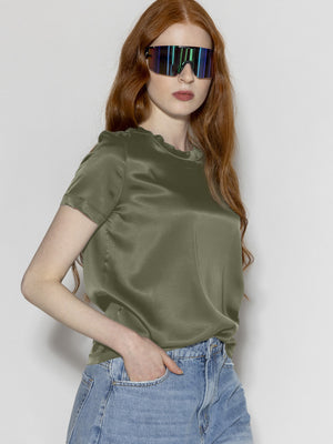 T-shirt raso Verde