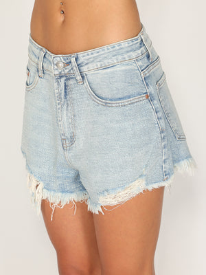 Shorts jeans strass