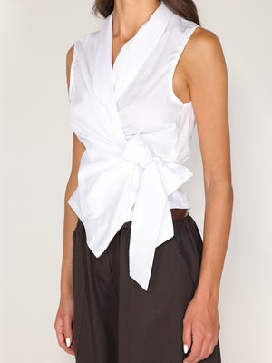 Camicia con fiocco