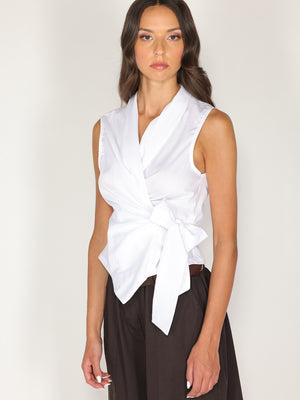 Camicia con fiocco