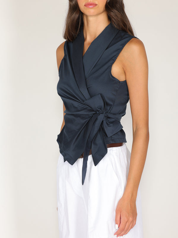 Camicia con fiocco