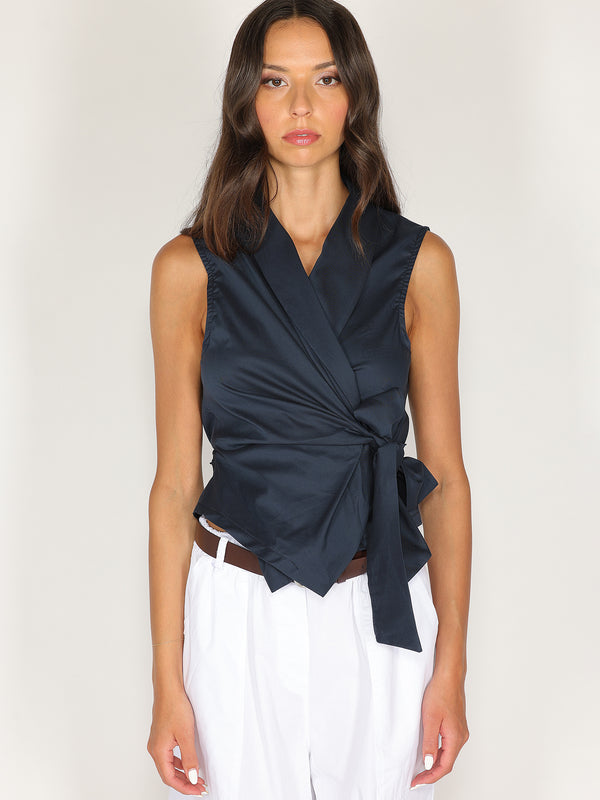 Camicia con fiocco