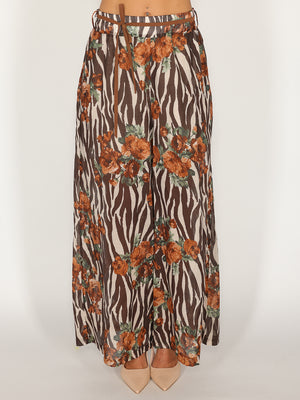 Pantaloni fantasia rose