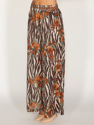 Pantaloni fantasia rose