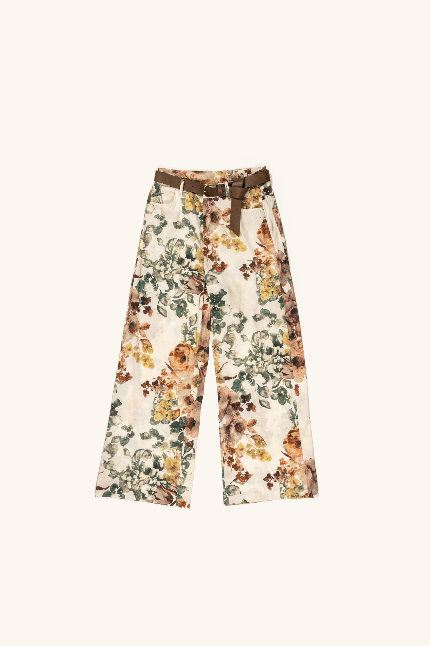 Pantaloni Floreali