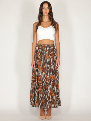 Pantaloni fantasia rose