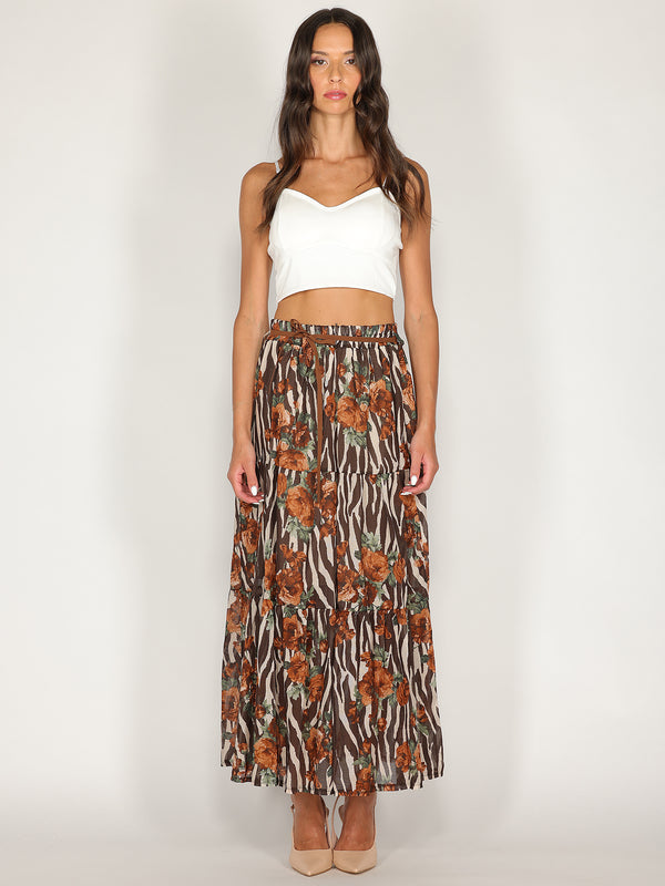 Pantaloni fantasia rose