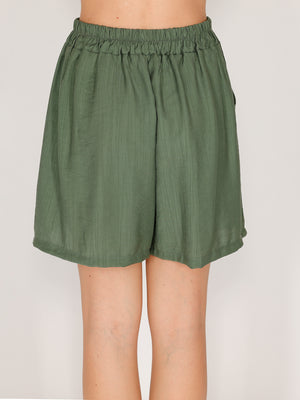 Completo in viscosa top e short