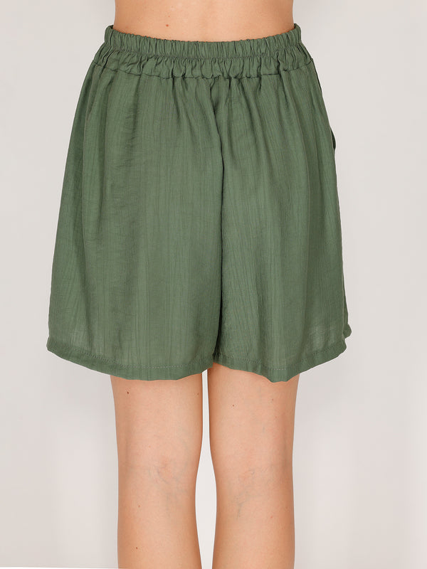 Completo in viscosa top e short