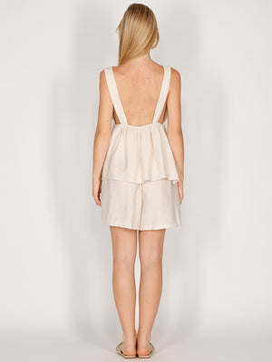 Completo in viscosa top e short