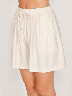 Completo in viscosa top e short