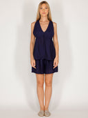 Completo in viscosa top e short
