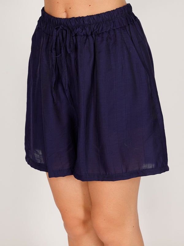 Completo in viscosa top e short