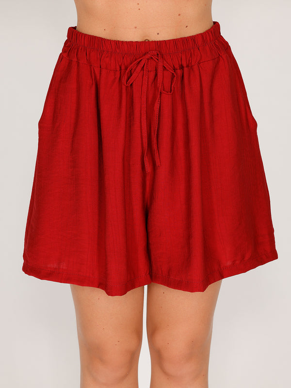 Completo in viscosa top e short