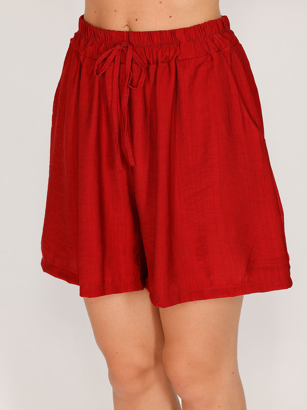 Completo in viscosa top e short
