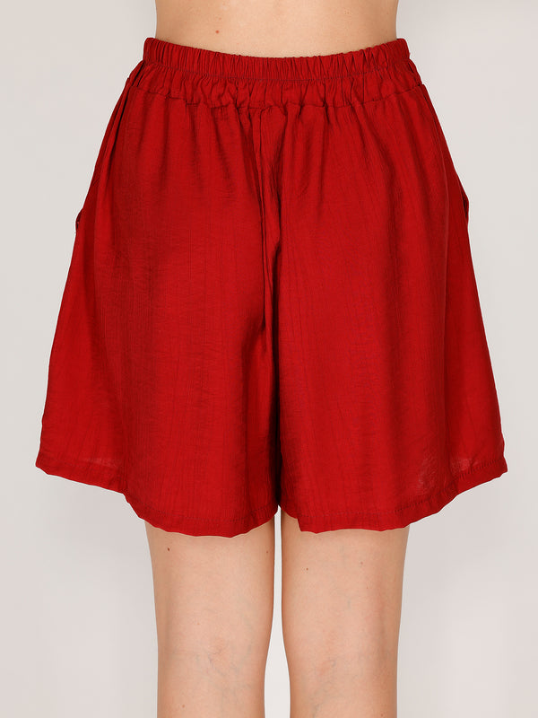 Completo in viscosa top e short